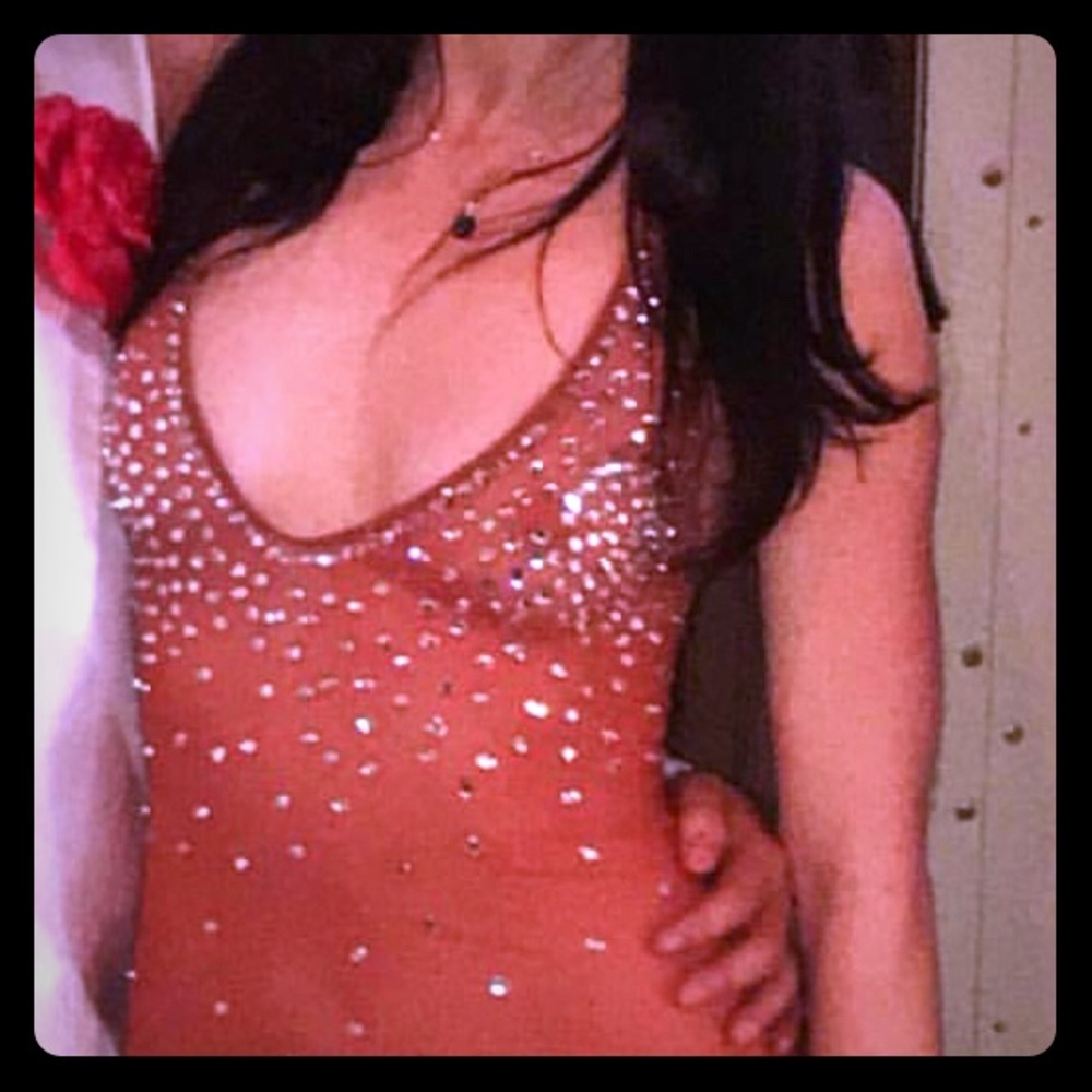 Handmade Embellished gown#gown